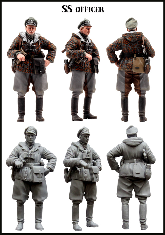 1 Figure 1941-1943 Evolution 1/35 EM-35080 WWII Soviet Red Army Officer 